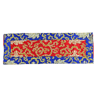 Tibetaans tempelkleedje Lotus Brokaat