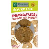 Damhert Kransjes amandel glutenvrij lactosevrij (100 gr) - thumbnail