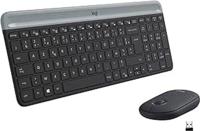Logitech Slim Wireless and Mouse Combo MK470 keyboard USB AZERTY, 920-009190