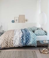 Ariadne at Home Ariadne at Home dekbedovertrek Chunky blauw