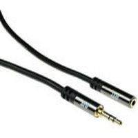 ACT 3 meter High Quality audio verlengkabel 3,5 mm stereo jack male - female - thumbnail