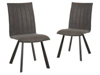 Set van 2 stoelen INAYA antraciet