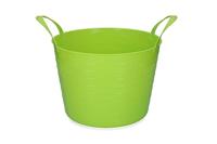 Vplast Paard Accessoires Bucket V-Trug Flexi Lime 14 L