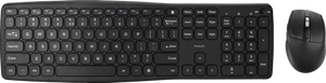 BlueBuilt Draadloos USB Toetsenbord QWERTY + BlueBuilt Nexum Pro Draadloze Muis