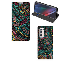 OPPO Find X3 Neo Hoesje met Magneet Aztec