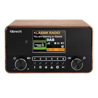 Albrecht DR 866 Tischradio DAB+, FM AUX, Bluetooth®, DAB+, UKW Fühlbare Tasten, Sprachausgabe, Wec