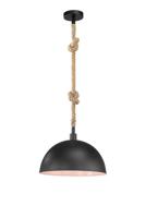 Fischer & Honsel Landelijke hanglamp Rope met touw 60761 - thumbnail