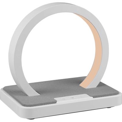 LED Tafellamp - Tafelverlichting - Trion Bertan - 1W - Warm Wit 3000K - RGBW - Rond - Mat Wit - Kunststof LED Tafellamp - Tafelverlichting - Trion Bertan - 1W - Warm Wit 3000K - RGBW - Rond - Mat Wit - Kunststof