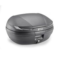 GIVI V45 Arena Monokey Topkoffer, Topkoffers en zijkoffers voor de moto, fumé reflectoren, zwarte cover - thumbnail