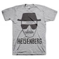 T-shirt Breaking Bad Heisenberg grijs voor heren - thumbnail