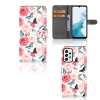 Samsung Galaxy A23 Hoesje Butterfly Roses