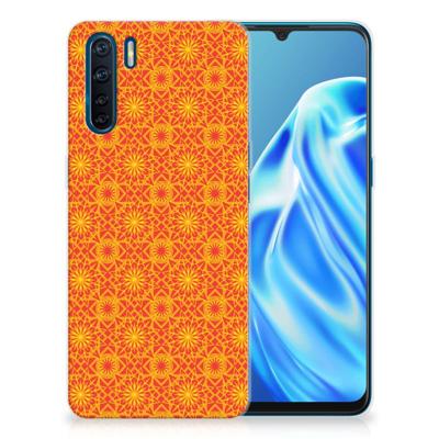 OPPO A91 TPU bumper Batik Oranje OPPO A91 TPU bumper Batik Oranje