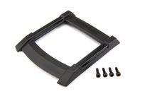 Skid plate, roof (body) (black)/ 3x10mm CS (4) (TRX-8917) - thumbnail