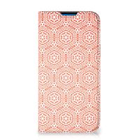 iPhone 14 Pro Max Hoesje met Magneet Pattern Orange