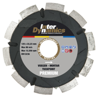 InterDynamics 373125 Voegenfrees Premium 125 x 22,23mm