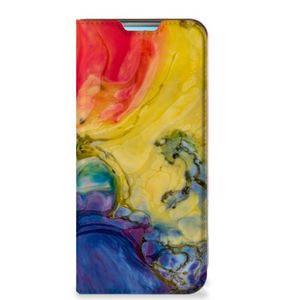 Bookcase Xiaomi Redmi 10 Watercolor Dark