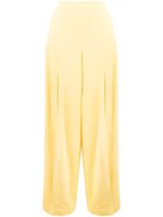 ETRO pantalon ample à fente - Jaune