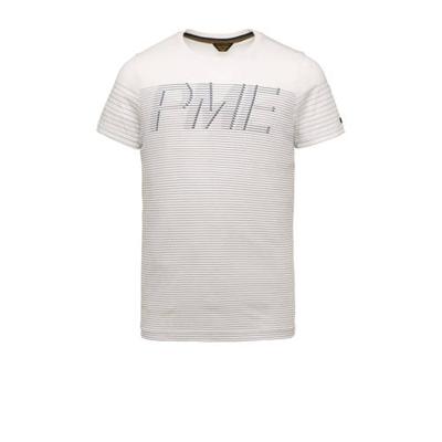 PME Legend T-shirt met logo wit