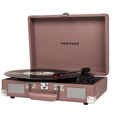 Crosley Cruiser Deluxe Platenspeler Met Bluetooth - Purple Ash Crosley Cruiser Deluxe Platenspeler Met Bluetooth - Purple Ash