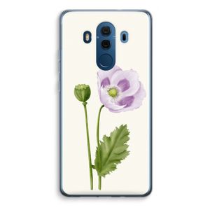 Purple poppy: Huawei Mate 10 Pro Transparant Hoesje