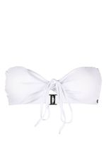 Karl Lagerfeld haut de bikini bandeau Karl DNA - Blanc - thumbnail