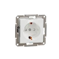 Schneider Electric Asfora EPH2970221D Schuko-stopcontact, 16 A, aanraakbeveiliging, geaard stopcontact, steekklemmen, inbouwstopcontact, wit