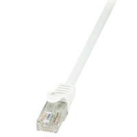 LogiLink CP2011U RJ45 Netwerkkabel, patchkabel CAT 6 U/UTP 0.25 m Wit Snagless 1 stuk(s) - thumbnail