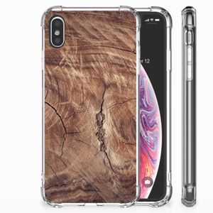 Apple iPhone Xs Max Stevig Telefoonhoesje Tree Trunk