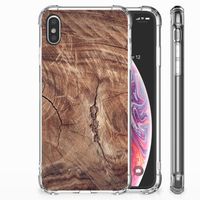 Apple iPhone Xs Max Stevig Telefoonhoesje Tree Trunk - thumbnail