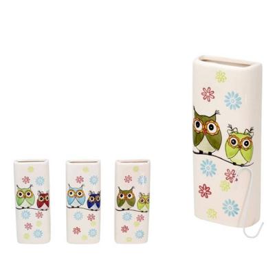 Radiator Bak Luchtbevochtiger / Waterverdamper Rechthoekig Uilen Print 18 Cm - Luchtbevochters