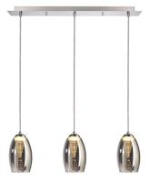 DEKO-LIGHT Electra Pendelleuchte, 220-240V AC/50-60Hz, 12,00 W / 16,50 W, silberfarben (342117)