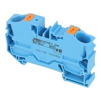 2216-1204 | Wago 2-CONDUCTOR THROUGH TERMINAL BLOK MET POUH Button 16 MM?, BLUE