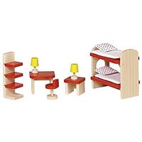 Goki 51719 Basic poppenmeubel, kinderkamer,