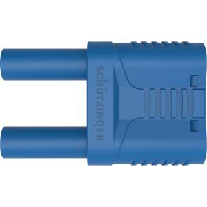 Schützinger SKURZ 6100 / 19-4 IG 2MB Ni / BL Veiligheids-kortsluitingstekker Blauw 1 stuk(s)