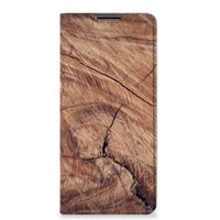 Motorola Edge 30 Pro Book Wallet Case Tree Trunk - thumbnail