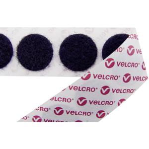 VELCRO® E20101533011425 Klittenband punten Om vast te plakken Lusdeel (Ø) 15 mm Zwart 1300 stuk(s)