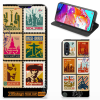 Samsung Galaxy A70 Book Cover Postzegels