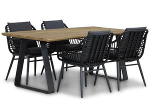 Coco Leonardo/Palta 180 cm dining tuinset 5-delig