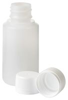 Fles HDPE naturel + afsluitdop 28mm/100ml - thumbnail