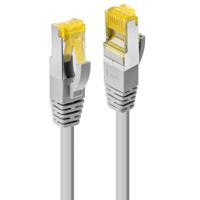 LINDY 47264 RJ45 Netwerkkabel, patchkabel CAT 6a (losse kabel CAT 7) S/FTP 2.00 m Grijs Snagless 1 stuk(s)