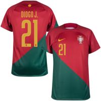 Portugal Shirt Thuis 2022-2023 + Diogo J. 21