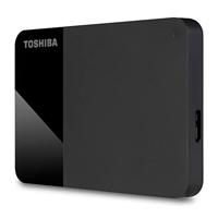 Toshiba 1 TB Canvio Ready - 2,5-inch draagbare externe harde schijf met USB 3.2 Gen 1 High Speed, compatibel met Microsoft Windows 8.1, 10, 11 en macOS, zwart (HDTB410EK3AA)