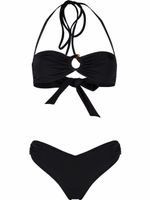 Giuseppe Di Morabito bikini à détail d'anneau - Noir