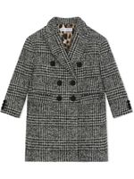 Dolce & Gabbana Kids manteau à boutonnière croisée - Noir