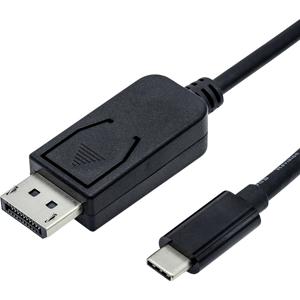 ROLINE USB type C - DisplayPort adapterkabel, v1.2, M/M, 2 m