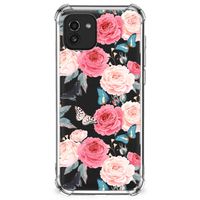 Samsung Galaxy A03 Case Butterfly Roses - thumbnail