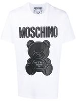 Moschino t-shirt à logo Teddy Bear imprimé - Blanc