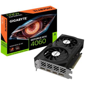 Gigabyte Nvidia GeForce RTX 4060 Videokaart Windforce Overclocked 8 GB GDDR6-RAM PCIe x16 DisplayPort, HDMI Overclocked