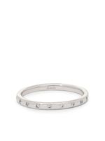 Annoushka bague 2 mm en or blanc 18ct ornée de rubis - Argent - thumbnail