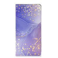 Bookcase voor OPPO Reno10 | 10 Pro Watercolor Paars